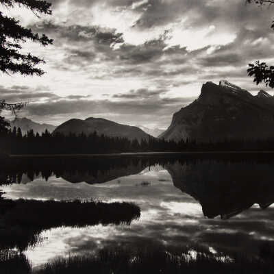 Mt. Rundle, Sunrise, Vermilion Lakes, Canada