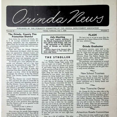 1938 - Orinda News: 07-01