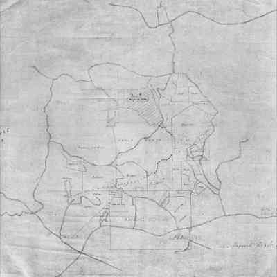 Contra Costa County Map 1938