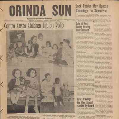 1948 Orinda Sun Newspapers Book