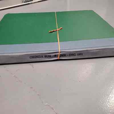 Orinda Sun Newspaper Book 1951: Newspaper book containing all editions of the Orinda Sun published in 1951.