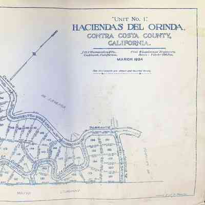 Haciendas Del Orinda, Unit No. 1 - 1924 (Page 2 of 3)