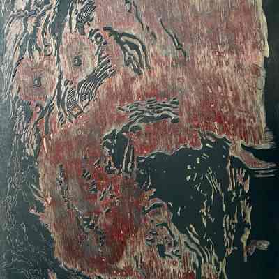 In pursuit of essence woodblock