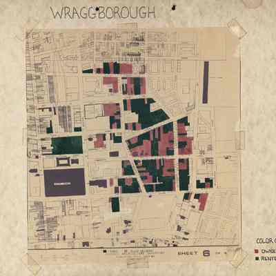 Wraggborough: Owner-Occupied and Rented Properties [Map]