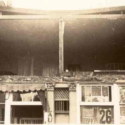 133 King Street (Sing Lee Laundry) After the 1938 Tornadoes