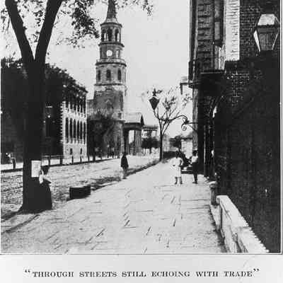 Views of Meeting Street during "War Time"