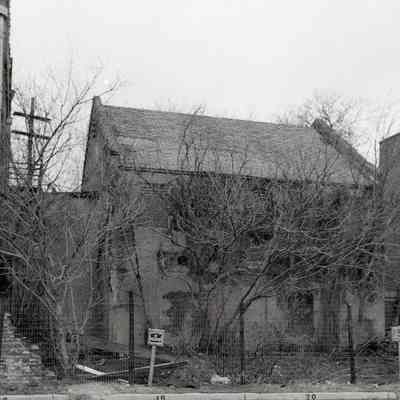 238-242 King Street: Side of Building and Rear Lot