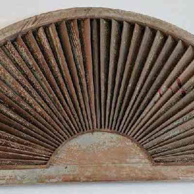 Louvered Transom Shutter