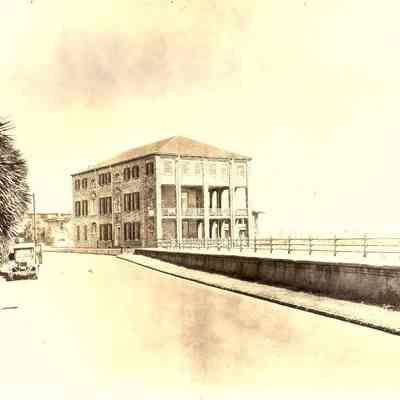 Omar Temple A.A.O.N.M.S. [Missroon House, 40 East Bay Street, ca. 1925-1935]