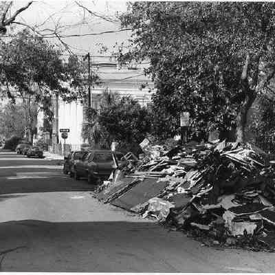 Hasell Street After Hurricane Hugo