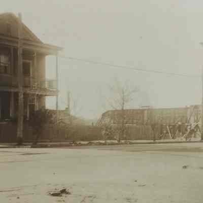 NW Corner of Meeting and Huger Streets [599 Meeting Street?]