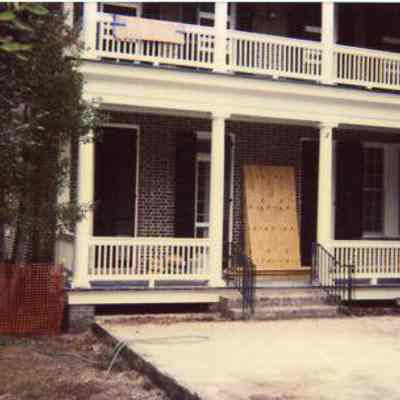 Rear Piazzas, 25 Lamboll Street (Waring House)