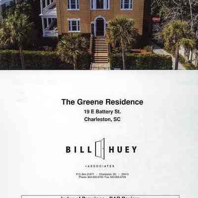 The Greene Residence, 19 East Battery Street