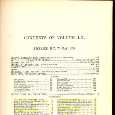 Harper's New Monthly Magazine, Volume LII, December, 1875, to May, 1876