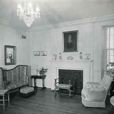 Interior Room with Fireplace, William Elliott House (75 King Street)