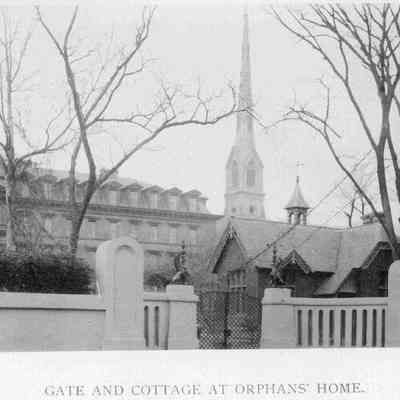 Gate and Cottage at Orphans' Home