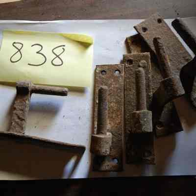 Wrought Iron Pintle Hinges