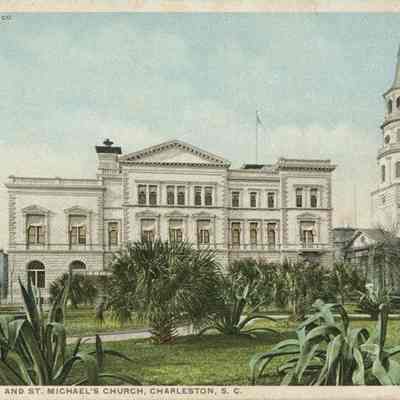 Post Office and St. Michael's Church, Charleston, S.C.