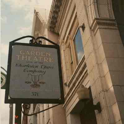 371 King Street (Garden Theater) at Night