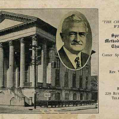 The Church With a Welcome: Spring Street Methodist Episcopal Church
