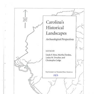 Burning Brick and Making a Large Fortune at it Too: Landscape Archaeology and Lowcountry Brickmaking