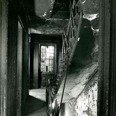 72 Anson Street (Kohne Leslie House) Staircase Before and After Restoration