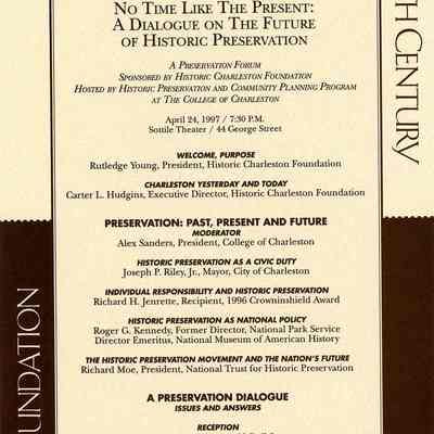 No Time Like the Present: A Dialogue on the Future of Historic Preservation [DVD]