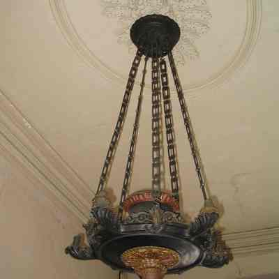 Argand Burner Chandelier