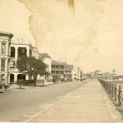 Looking North on East Battery
