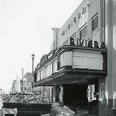 Riviera Theater (227 King Street) After Hurricane Hugo