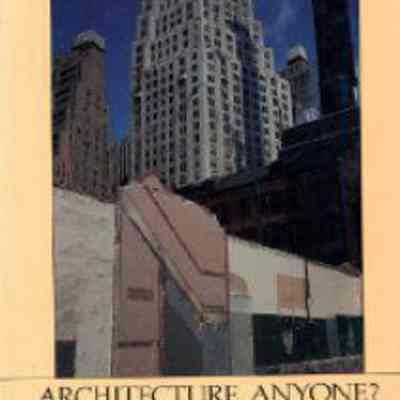 Architecture, Anyone?