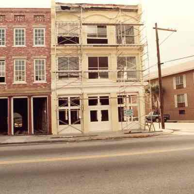 233-235 Meeting Street During Rehabilitation