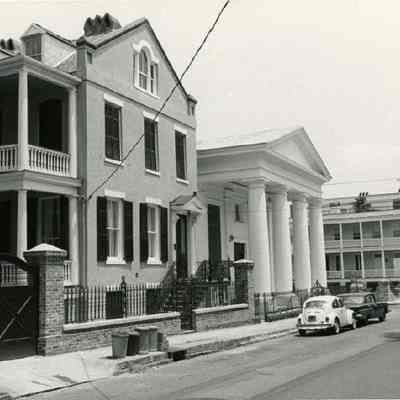 Looking East on Hasell Street from 50 Hasell Street [44-50 Hasell Street]