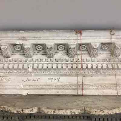 Nathaniel Russell House Cornice Fragment