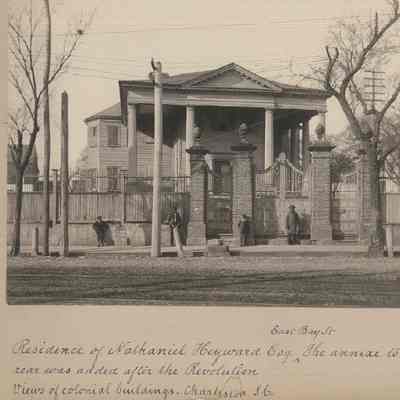 Nathaniel Heyward House, East Bay Street at Society Street