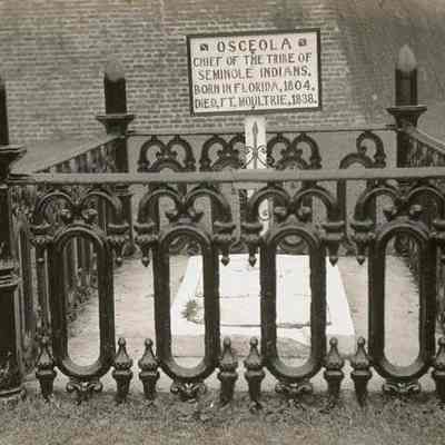 Osceola's Grave at Fort Moultrie
