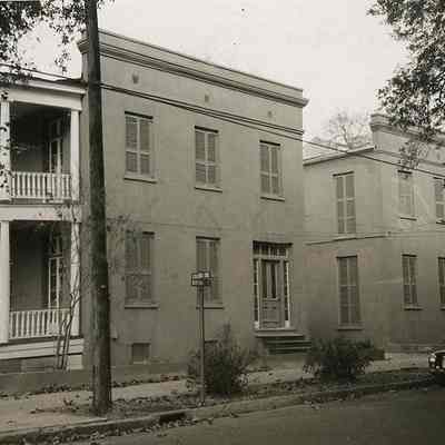 8 Green Street (Before Demolition) and 10 Green Street (Gov. William Aiken House)