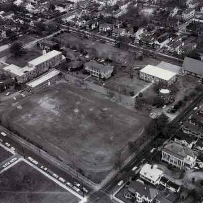 Aerial View of Porter Military Academy: Copyright: Waring Historical Library; Origformat: Digital Image