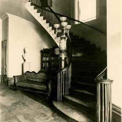 Entry Hall and Staircase of the Robert Williaim Roper House (9 East Battery)