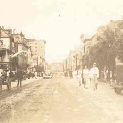 Looking East on Broad Street After the 1938 Tornadoes