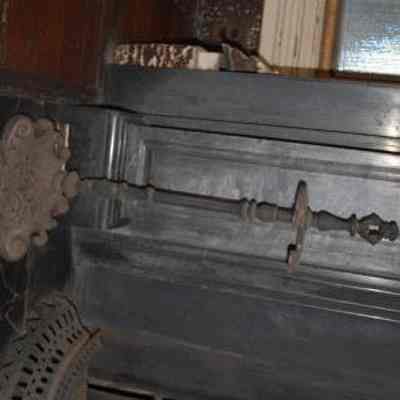 Cast Iron Fire Tool Stand (No Tools)
