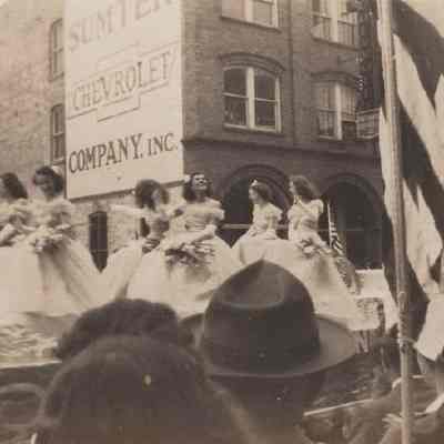 Parade Float in Front of Fort Sumter Chevrolet