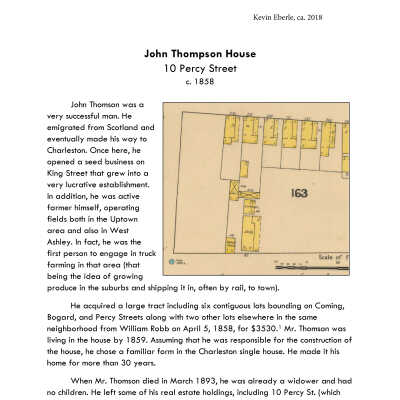 Percy Street (John Thompson House)