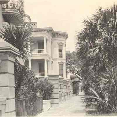 Looking North on East Battery from 1 East Battery