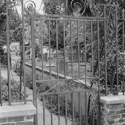 St. Peter's Episcopal Church Graveyard Gates (6-10 Logan Street)