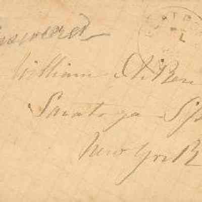 Envelopes Addressed to Mrs. William Aiken