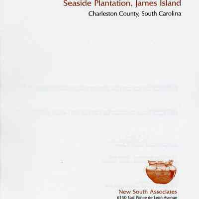 Phase I Archaeological Survey of Lot 4B, 1197 Sea Eagle Watch, Seaside Plantation, James Island, Charleston County, South Carolina