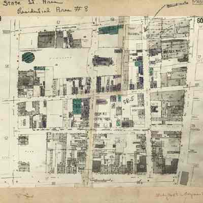 State Street Area, Residential Area #8: Study Sheet in Progress [Map]