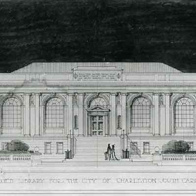 Charleston Library Society (164 King Street), Elevation
