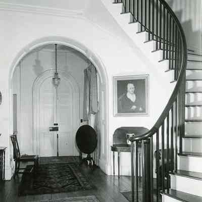 Staircase and Entry Hall, William Mason Smith House (26 Meeting Street)